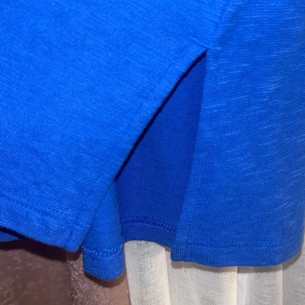 Lilly Pulitzer Size M Vibrant Blue Long Sleeve Tunic - Image 5