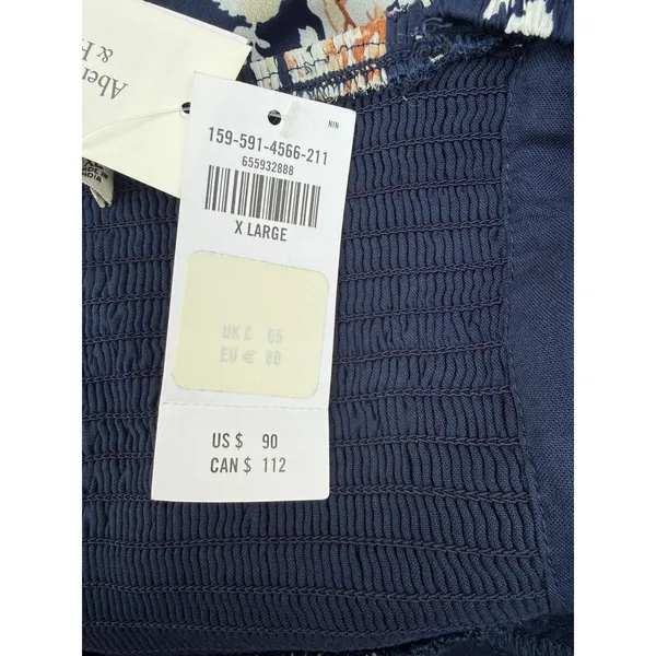 Abercrombie & Fitch Emerson Balloon Sleeve Mini Dress Size XL - Image 10