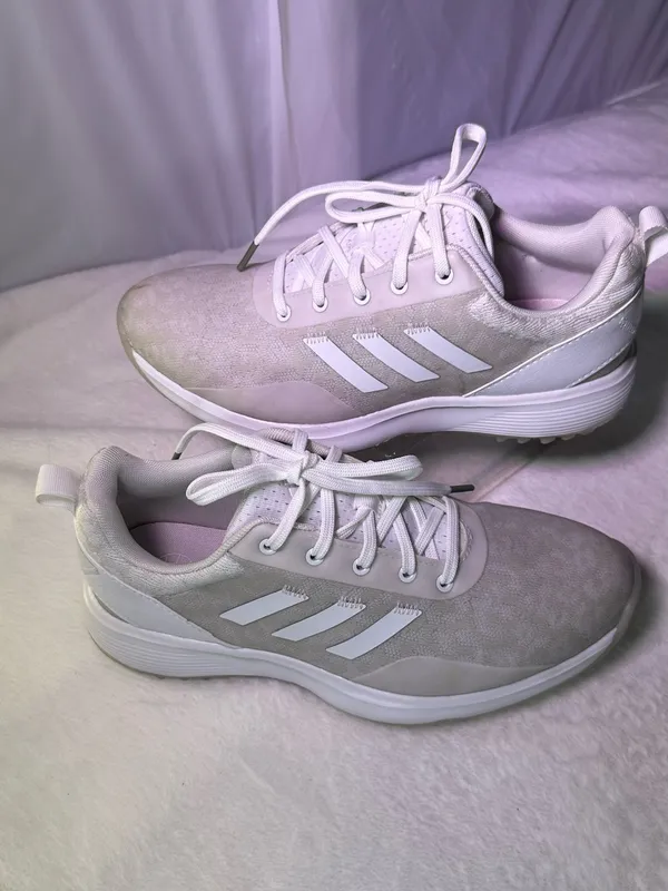 adidas Women's White Athletic Sneakers - Image 3