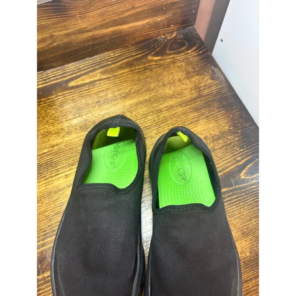 Oofos Black Slip On Sneakers Size‎ Womens 7 - Image 5