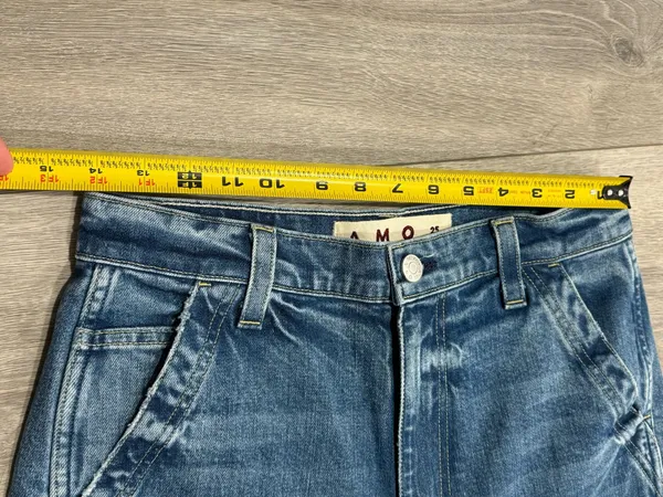 AMO Cargo Denim Blue Size 25 - Image 8