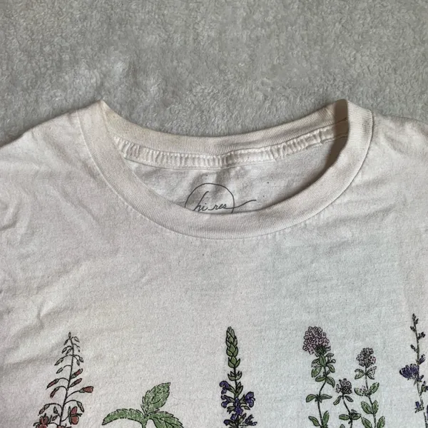 Cotton Herb Shirt White Size M - Image 3