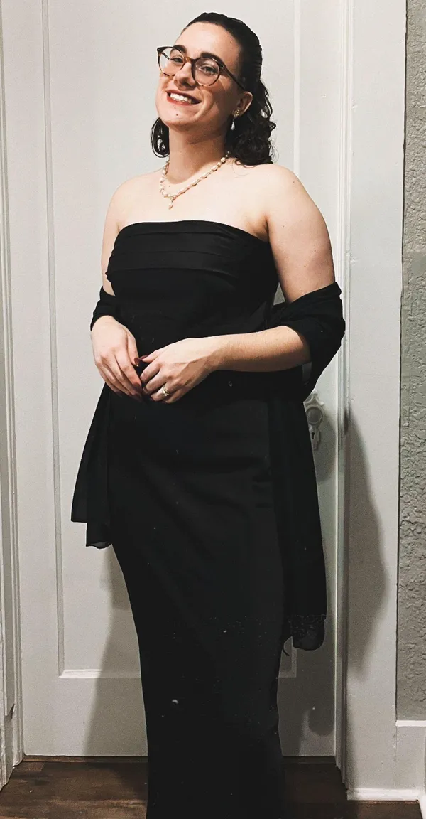 Formal Dress Black Size M - Image 4