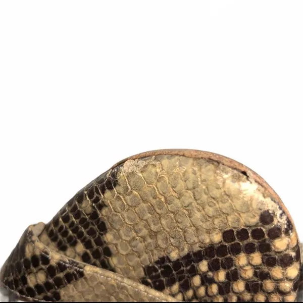 Women’s Jimmy Choo Snakeskin Wedge Sandals size 37 - Image 7