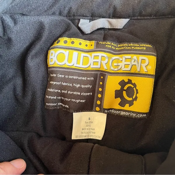 Boulder Gear Snow Ski Pants Gray Snowboard Small Womens vented outdoor winter - Image 5