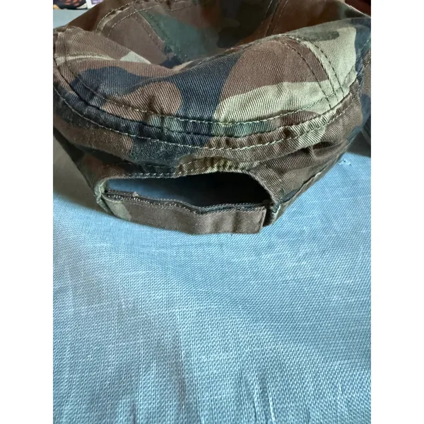 US Allegiance I Heart My Soldier Camo Cadet Hat Pink Embroidery NWT - Image 4