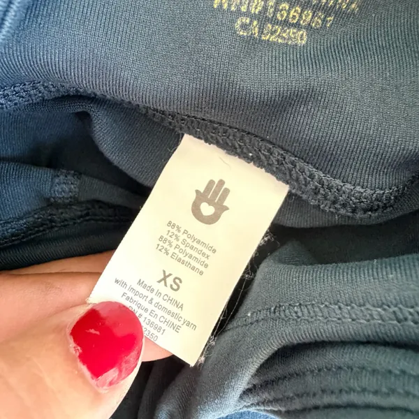 Spiritual Gangster Perfect High-Rise Side-Stripe Yoga Leggings in Aurora Sky - Image 4