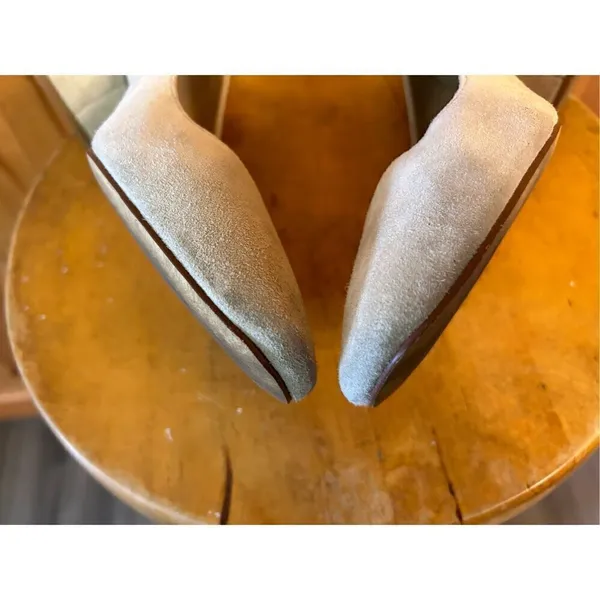 Saks Fifth Ave High Heel Suede Brenda Size 8m - Image 7