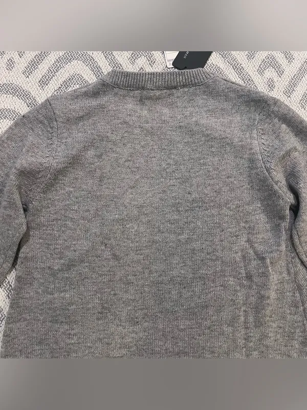 ZARA WOMAN Grey High-Low Knit Sweater NWT - Image 6