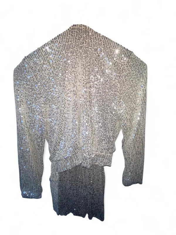 Milk & Honey Cream silver sequins Set - Image 4