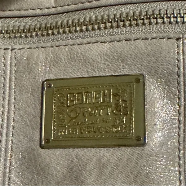 Coach‎ Poppy Metallic Purse - Image 3