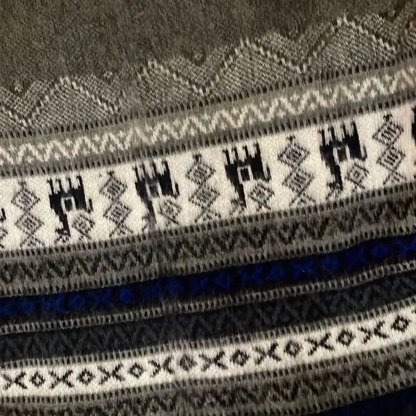 Yarina Alpaca Vintage Cotton Blend crewneck sweater M - Image 9