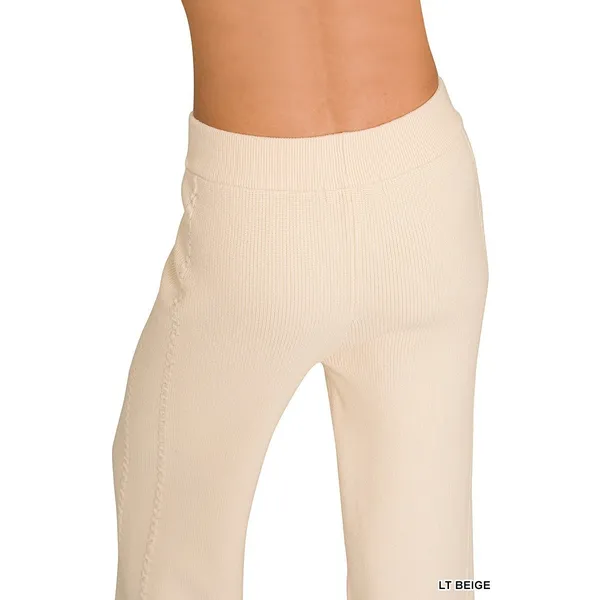 Zenana Viscose‎ Round Neck Top & Pants Set - Medium - Image 10