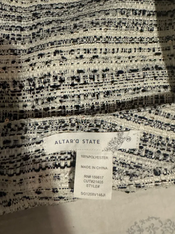 Altard state black and white skirt - Image 4