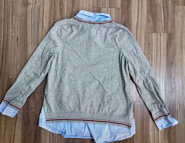 Tommy Hilfiger Layered Button Down/Sweater Combo - L - Image 5