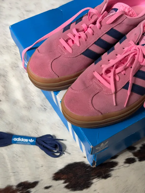 Adidas Gazelle Sneakers Pink Blue Bold - Image 3