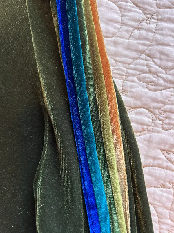 Green Velvet Hoodie - Image 2