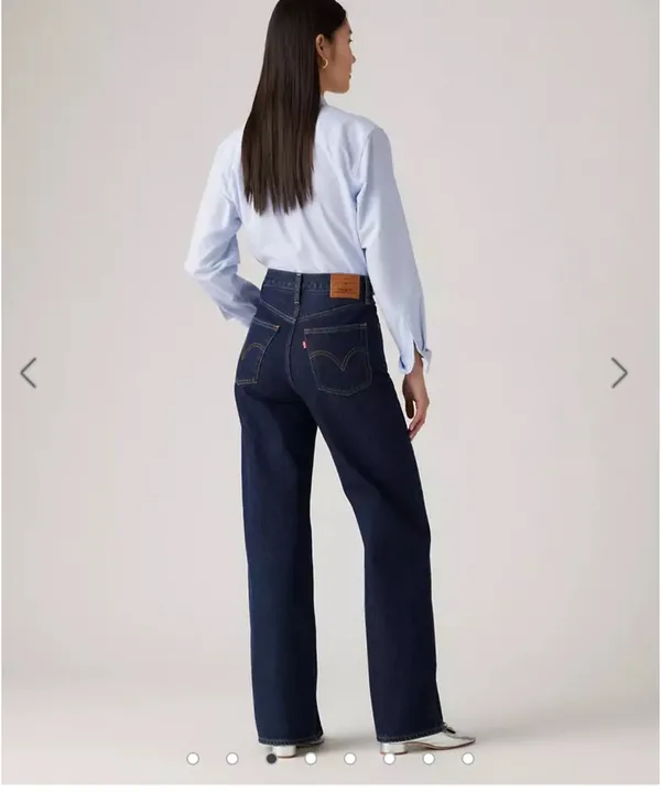 Levi’s Ribcage Wide-Leg Jeans - Image 3