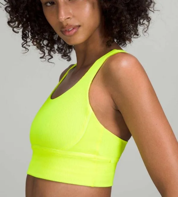 Lululemon Energy Longline Bra Ribbed Luxtreme *Medium Support, B–D Cups - Image 6