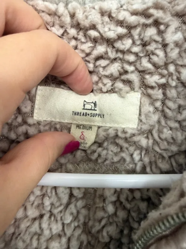 Thread & Supply Blush Sherpa Full - Image 4