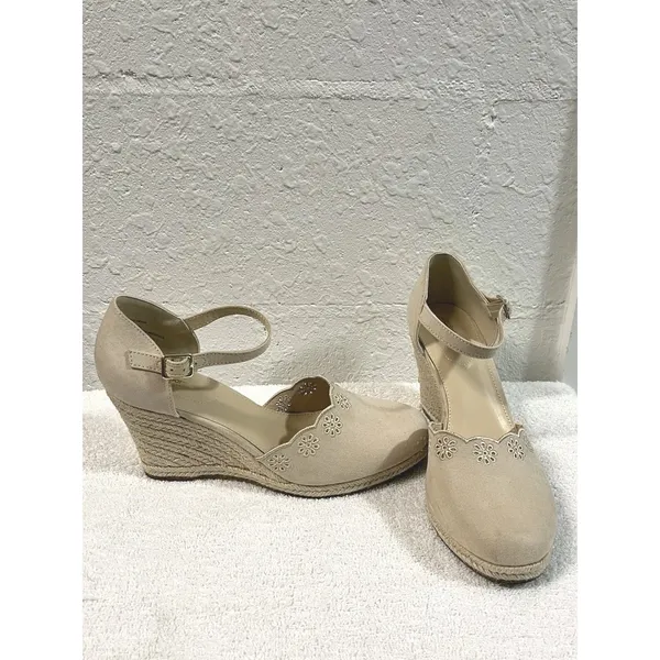 Liz Claiborne Wedge Platform Ankle Strap Women's Shoes Size 10M - Image 4