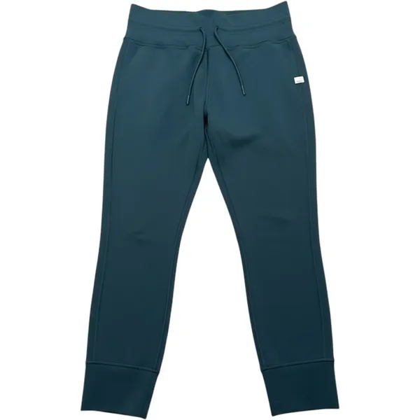 Vuori Daily Jogger Women XL Teal Green High Rise Athletic Performance Pants - Image 2