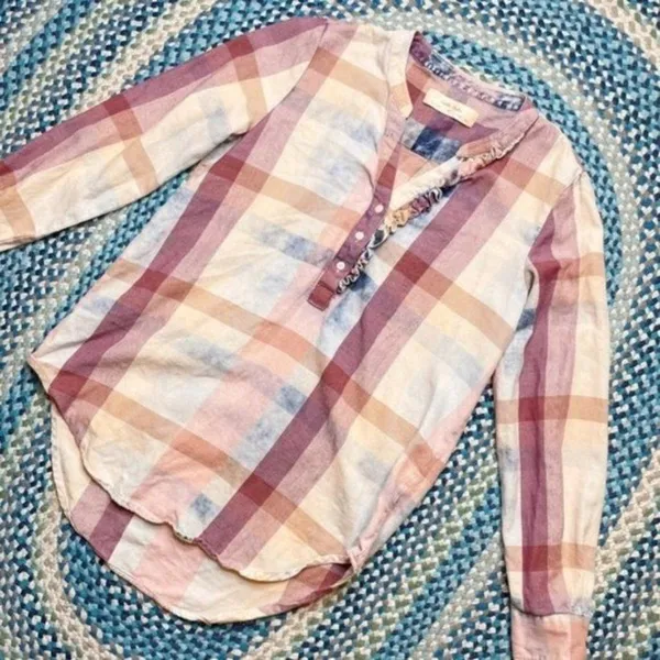 Anthropologie Plaid Shirt‎ - Image 8