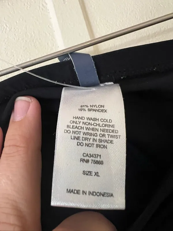 Aqua Couture Black Swim Skirt Woman’s Size XL - Image 5