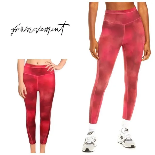 New. Free People raspberry leggings. Small. Retails $109 - Image 2