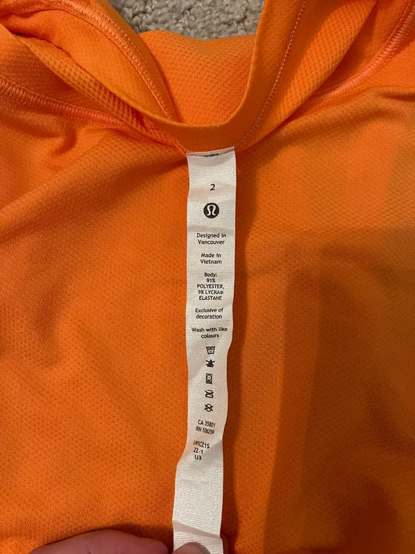 Bright, Orange Tank Top - Image 4