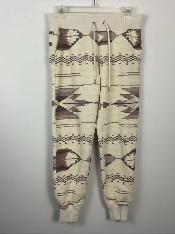 Polo Ralph Lauren Aztec Southwestern Jogger Sweatshirt Set Womens Size XS - Image 5