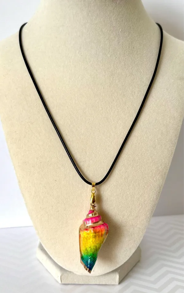 🐚 Seashell Pendant Necklace Multiple - Image 3