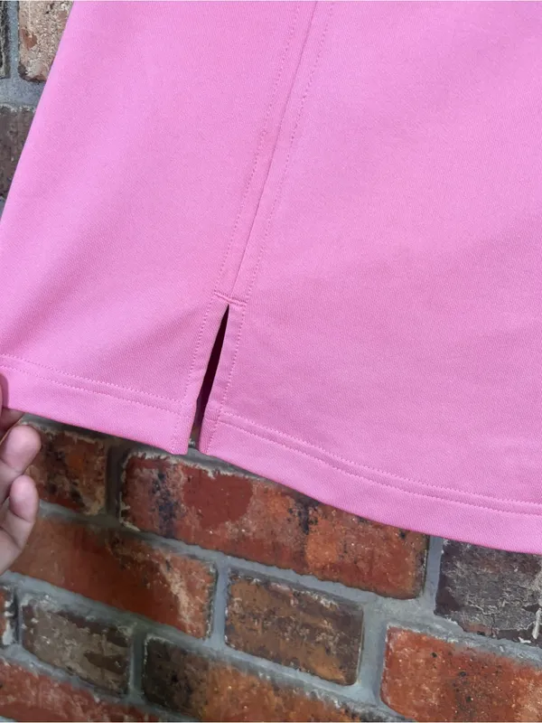 Adidas womens climacool athletic golf tennis skort pink 10 - Image 2