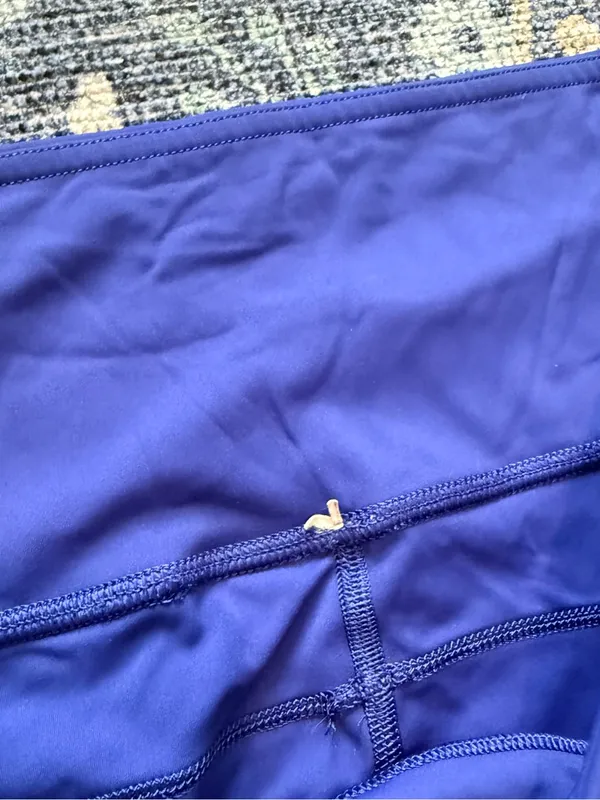 Lululemon Blue High-Waist Athletic Leggings - Image 2