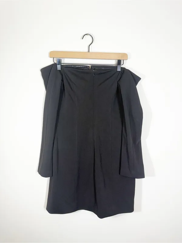 NWT Miss Circle Waiting For Tonight Off The Shoulder Blazer Mini Dress Medium - Image 3
