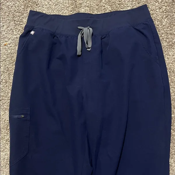 Figs Women's Zamora Jogger‎ Scrub Pants Navy Blue XXL - Image 4