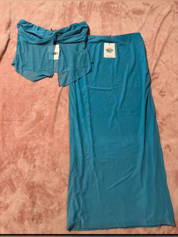 Princess Polly Set Saracho  Blue - Image 5