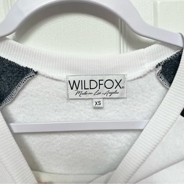 WILDFOX SNOW BUM made in LA long sleeve jumper XS - Image 5