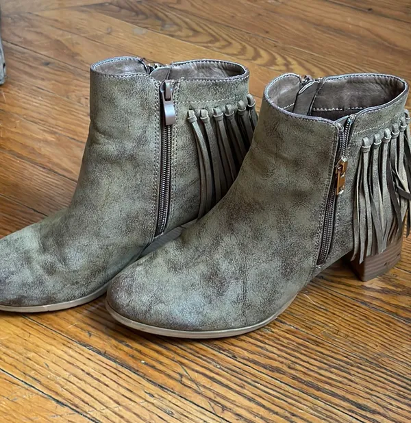 Fringe Boho/Cow Girl Boots - Image 4