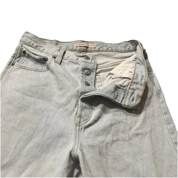 Levi's Waterless Ribcage Straight Ankle Sz 29 - Image 4