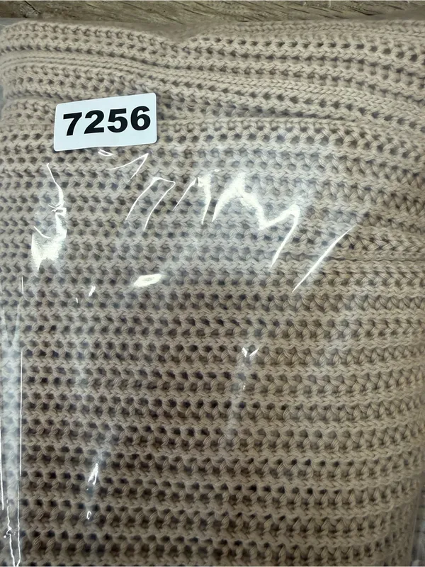 Summersalt Crochet High Neck Dress / Swim Cover‎ Up Open Knit Natural size xl - Image 7