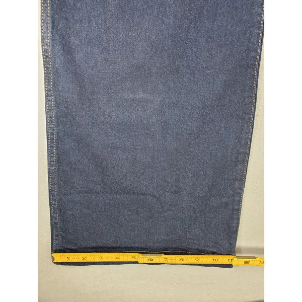 Madewell High-Rise Flare Jeans Women 31‎ Dark Blue Stretch Denim NEW - Image 7