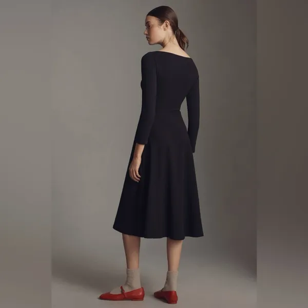 Reformation Wiley Knit Dress M - Image 4