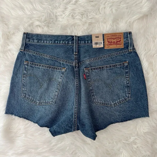 Levi’s 501 Original Fit High Rise Women's Shorts 31 - Image 5