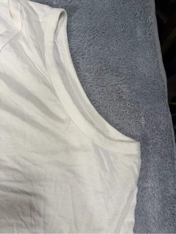 Lululemon White Sleeveless Tank Top workout - Image 5