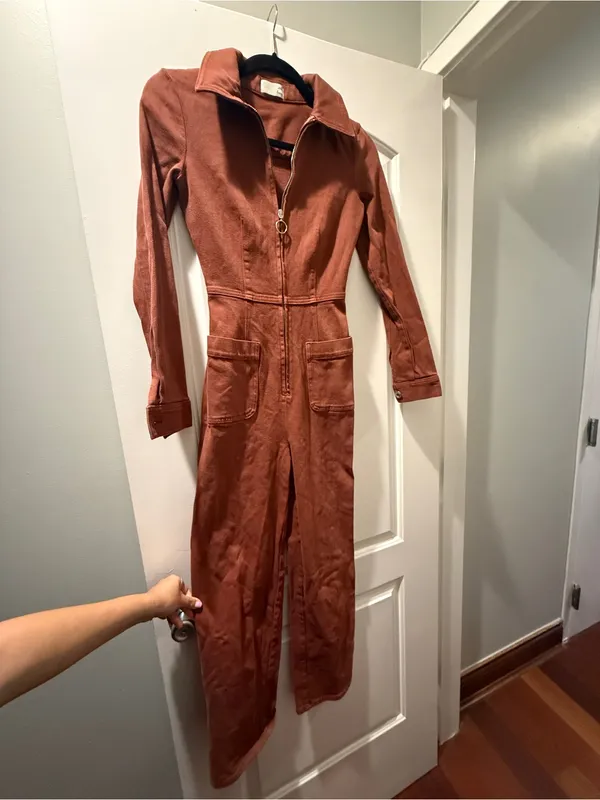 Wilfred Free Utility jumpsuit burnt red size 00 - Image 5