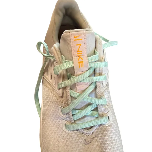 Nike Air Max Bella‎ TR 4 White Green Glow Womens 9.5 - Image 7