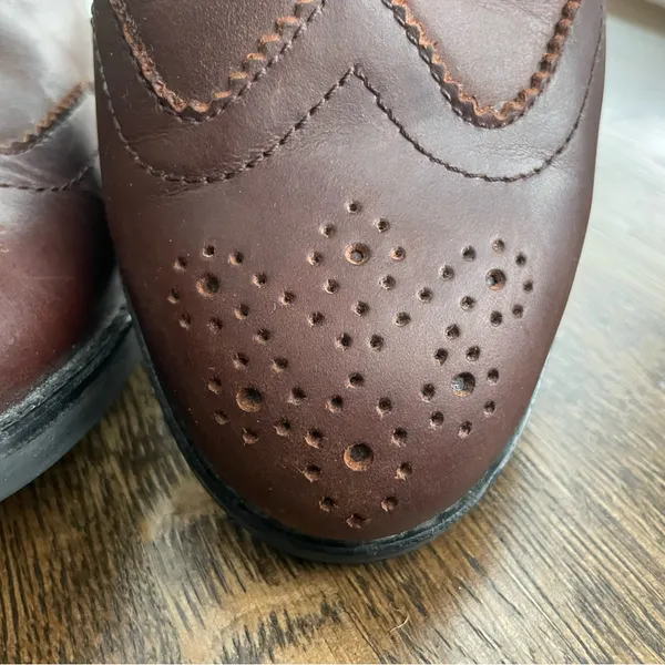 Sperry Brown Leather Chelsea Boots Booties - Size 7.5 - Image 6