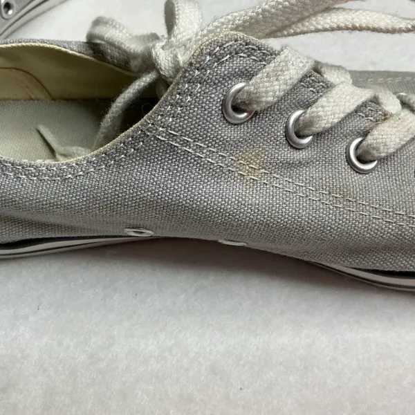 Converse‎ Chuck Taylor All Star Dainty Ox Grey Canvas Sneakers Women 7 - Image 7