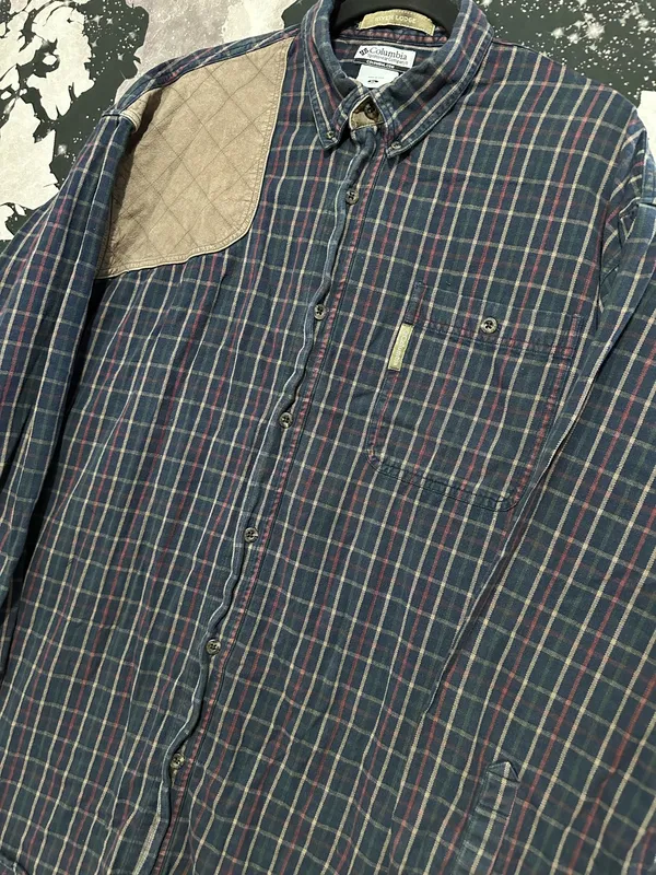 Columbia River Lodge Plaid Hunting Button Shirt - Image 2